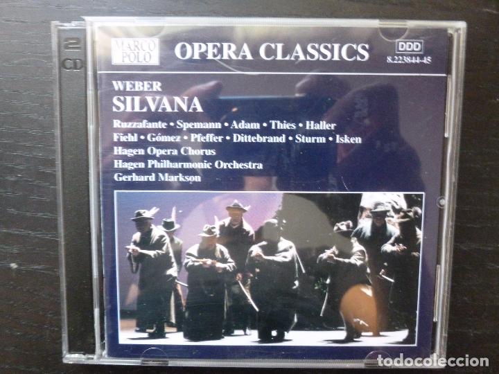 CDs de m&uacute;sica: WEBER  SILVANA MARCO POLO 1996  2CD - Foto 1