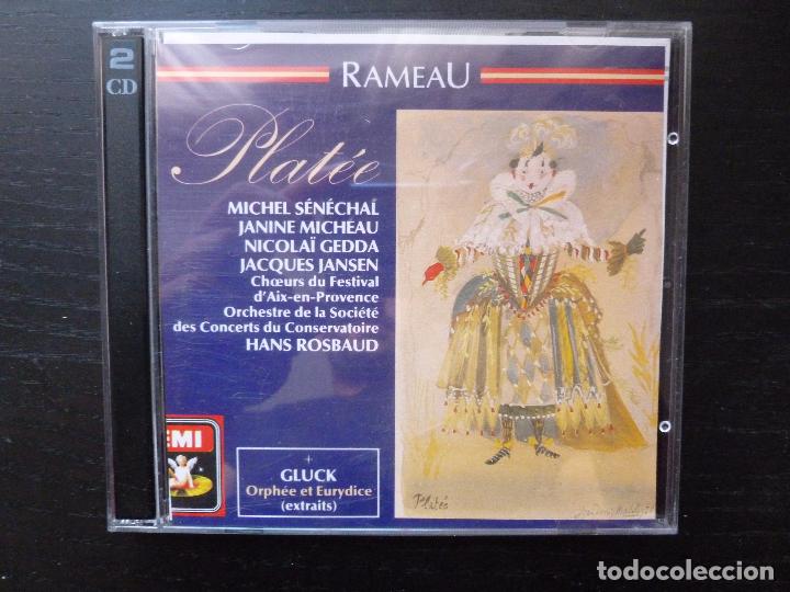 CDs de m&uacute;sica: RAMEAU. PLATEE, EMI 2CD1998 - Foto 1