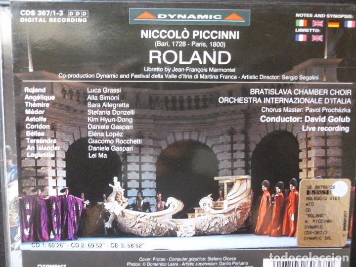 CDs de m&uacute;sica: NICCOLO PUCCINNI   ROLAND DYNAMIC 2001 - Foto 2