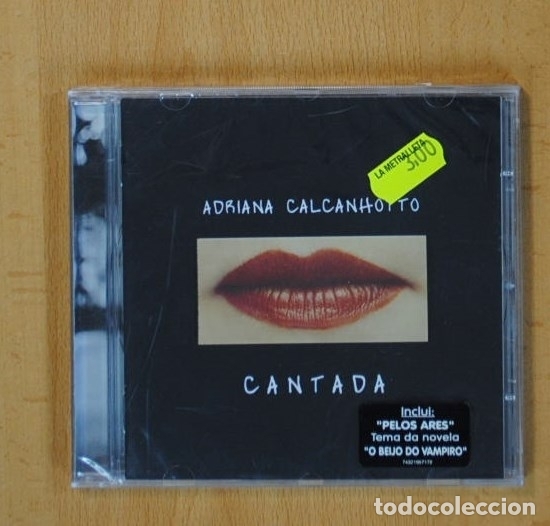 CDs de m&uacute;sica: ADRIANA CALCANHOTTO - CANTADA - CD - Foto 1