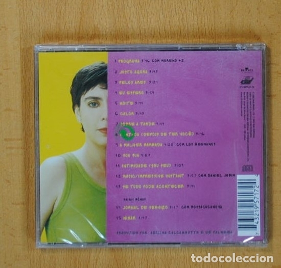 CDs de m&uacute;sica: ADRIANA CALCANHOTTO - CANTADA - CD - Foto 2