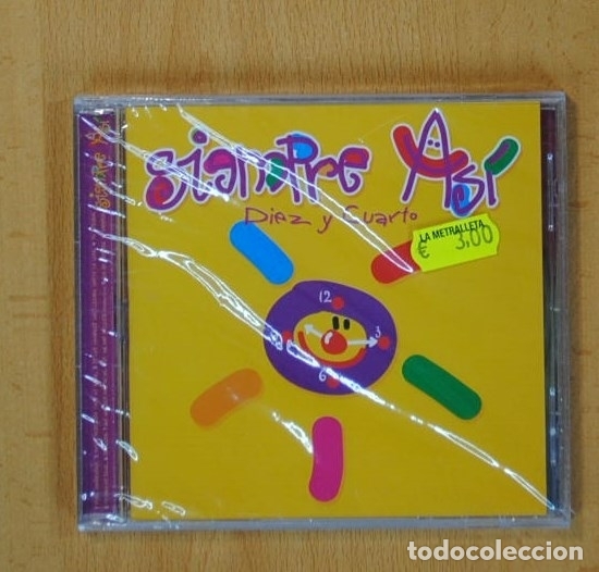 CDs de m&uacute;sica: SIEMPRE ASI - DIEZ Y CUARTO - CD - Foto 1