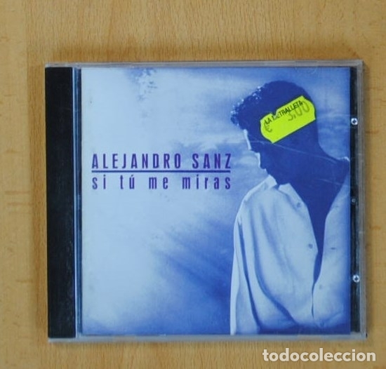 CDs de m&uacute;sica: ALEJANDRO SANZ - SI TU ME MIRAS - CD - Foto 1