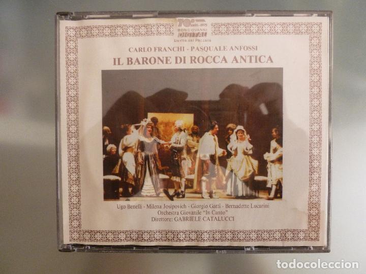 CD di Musica: FRANCHI  ANFOSSI IL BARONE DI ROCCA ANTICA  BONGIOVANNI 1988   2CD