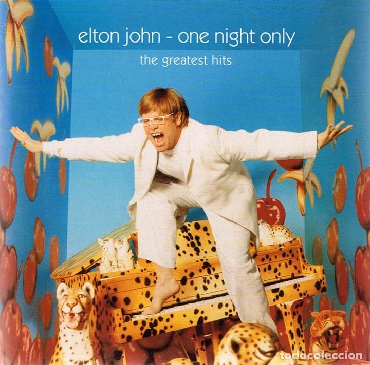 CDs de m&uacute;sica: CD ELTON JOHN &uml;ONE NIGHT ONLY&uml; - Foto 1