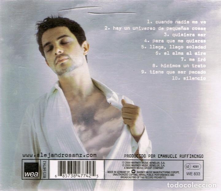CDs de m&uacute;sica: CD ALEJANDRO SANZ &uml;EL ALMA AL AIRE&uml; - Foto 2
