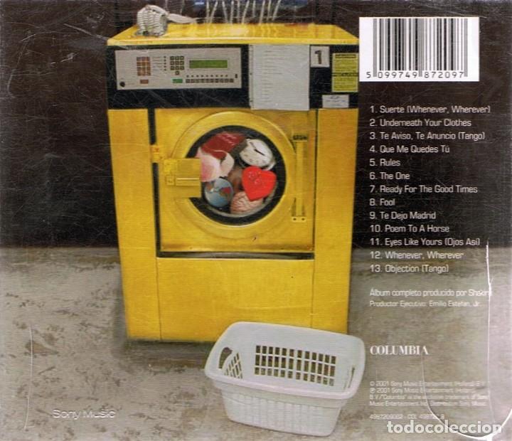 CDs de m&uacute;sica: CD SHAKIRA &uml;SERVICIO DE LAVANDER&Iacute;A&uml; - Foto 2