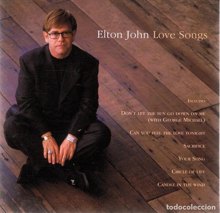 CDs de m&uacute;sica: CD ELTON JOHN &uml;LOVE SONGS&uml; - Foto 1