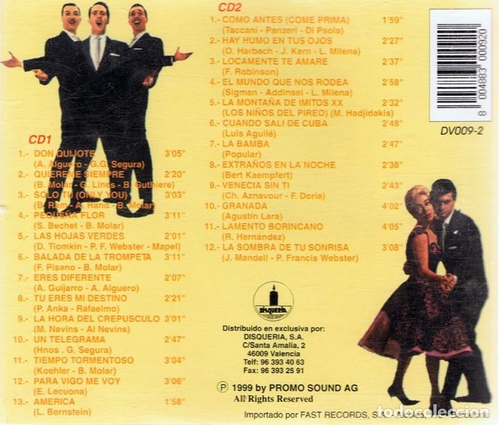 CDs de m&uacute;sica: CD LOS 5 LATINOS ( 2 CD&acute;S) - Foto 2