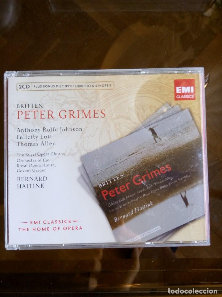 CDs de m&uacute;sica: OPERA BRITTEN, PETER GRIMES, B. HAITINK, EMI - Foto 1