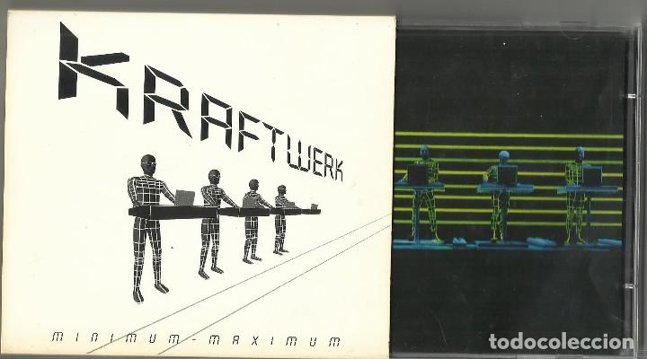 CDs de m&uacute;sica: KRAFTWERK doble cd MINIMUM - MAXIMUM. 2005. escuchado - Foto 1