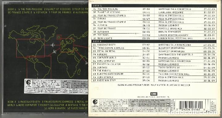 CDs de m&uacute;sica: KRAFTWERK doble cd MINIMUM - MAXIMUM. 2005. escuchado - Foto 2