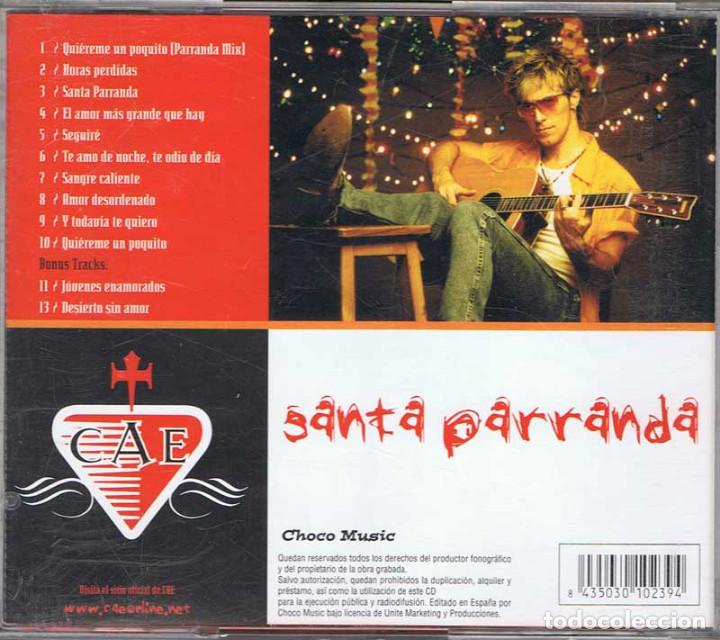 CDs de m&uacute;sica: Cae - Santa Parranda - Foto 2