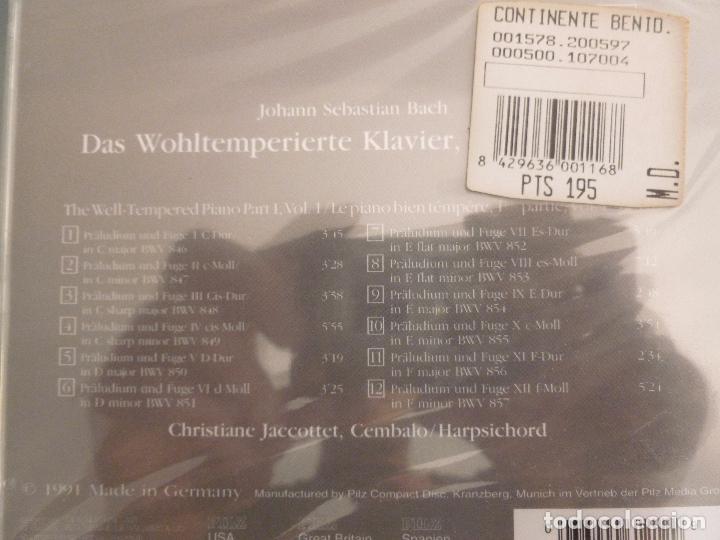CDs de m&uacute;sica: BACH       VIENA MASTER SERIES  1991  PRECINTADO - Foto 2
