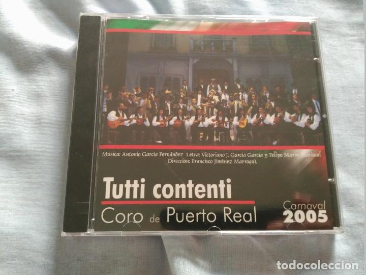 Music CDs: carnaval de cadiz cd coro tutti contenti 2005 nuevo con precinto