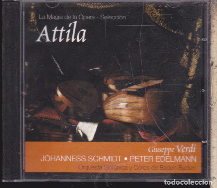 CDs de m&uacute;sica: GIUSSEPPE VERD&Iacute;  - ATT&Iacute;LA . - Foto 1