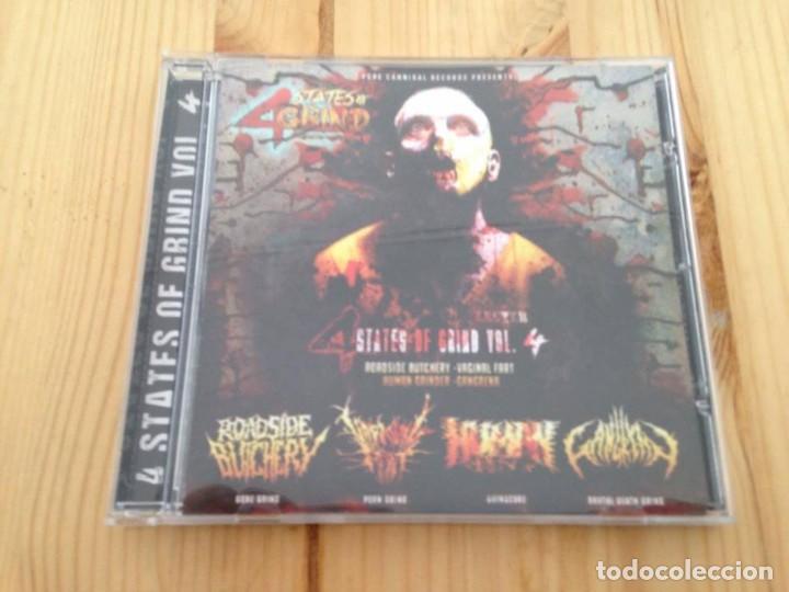CD de M&uacute;sica: 4 states of grind-split grind death con ROADSIDE BUTCHERY-VAGINAL FART-HUMAN GRINDER-GANGRENA