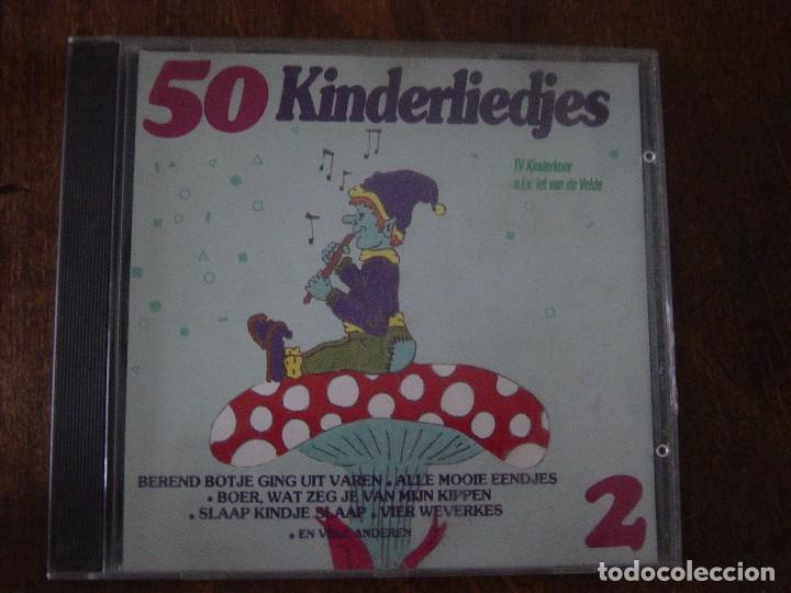 Music CDs: 50 KINDERLIEDJES 2.TV KINDERKOOR O.L.V. LET VAN DE VELDE. CD MCR POPULAR 1990. EDICION HOLANDESA