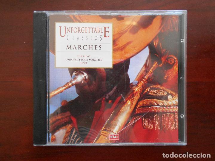 CDs de m&uacute;sica: CD UNFORGETTABLE CLASSICS - MARCHES (2X) - Foto 1