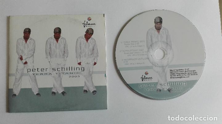 CDs de M&uacute;sica: CD PROMO PETER SCHILLING TERRA TITANIC 2003 RADIO Y EXTENDED Y AGGRESION UND LIEBE