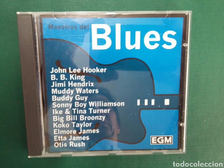 CDs de m&uacute;sica: Cd - maestros del blues - TDKCD3 - Foto 1