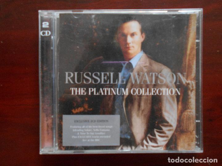 CDs de m&uacute;sica: CD RUSSELL WATSON - THE PLATINUM COLLECTION (2 CD) (2Y) - Foto 1