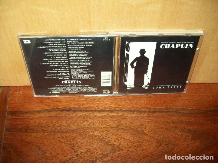 CDs de m&uacute;sica: CHAPLIN   -MUSICA  DE  JOHN  BARRY  -   CD BSO - Foto 1