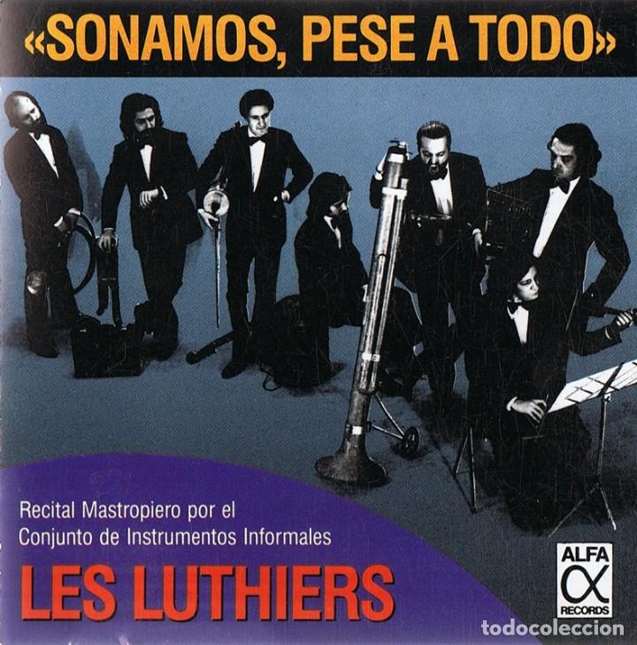 CDs de m&uacute;sica: CD LES LUTHIERS &uml;SONAMOS,PESE A TODO&uml; - Foto 1
