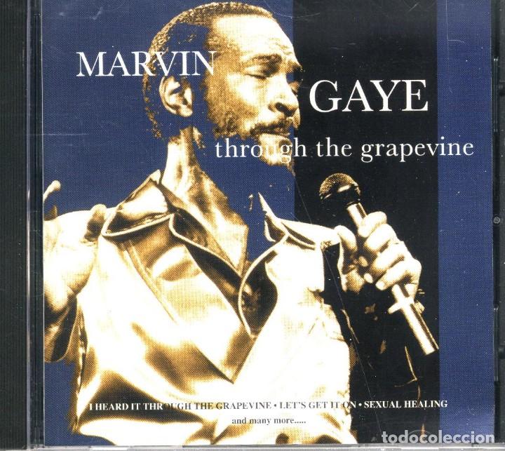 CDs de m&uacute;sica: MARVIN GAYE  THROUGH THE GRAPEVINE  CD NUEVO - Foto 1