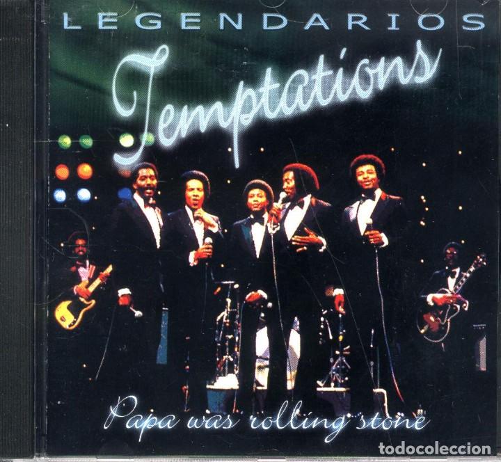 CDs de m&uacute;sica: TEMPTATIONS  PAPA WAS ROLLING STONE LEGENDARIOS CD NUEVO - Foto 1