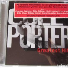 CDs de Música: CD COLE PORTER GREATEST HITS AÑO 2004 VERSIONES ORIGINALES REMASTERIZADAS
