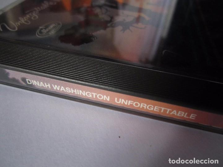 CDs de m&uacute;sica: cd dinah washington unforgettable a&ntilde;o 1991 - Foto 2