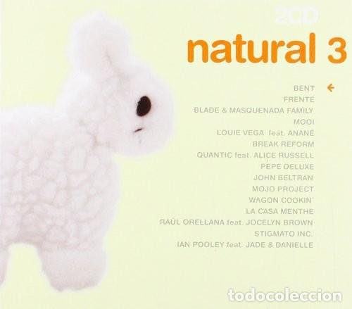 CDs de m&uacute;sica: NATURAL 3    2CDs   NUEVO PRECINTADO - Foto 1