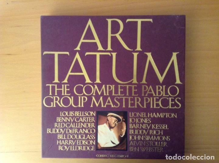 CDs de m&uacute;sica: ART TATUM THE COMPLETE PABLO GROUP MASTERPIECES - Foto 1