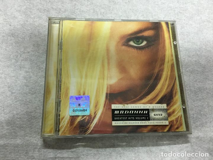 CDs de m&uacute;sica: MADONNA GRATEST HITS VOL 2 - Foto 1