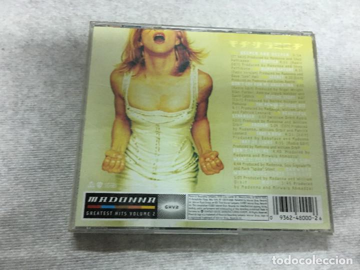 CDs de m&uacute;sica: MADONNA GRATEST HITS VOL 2 - Foto 2