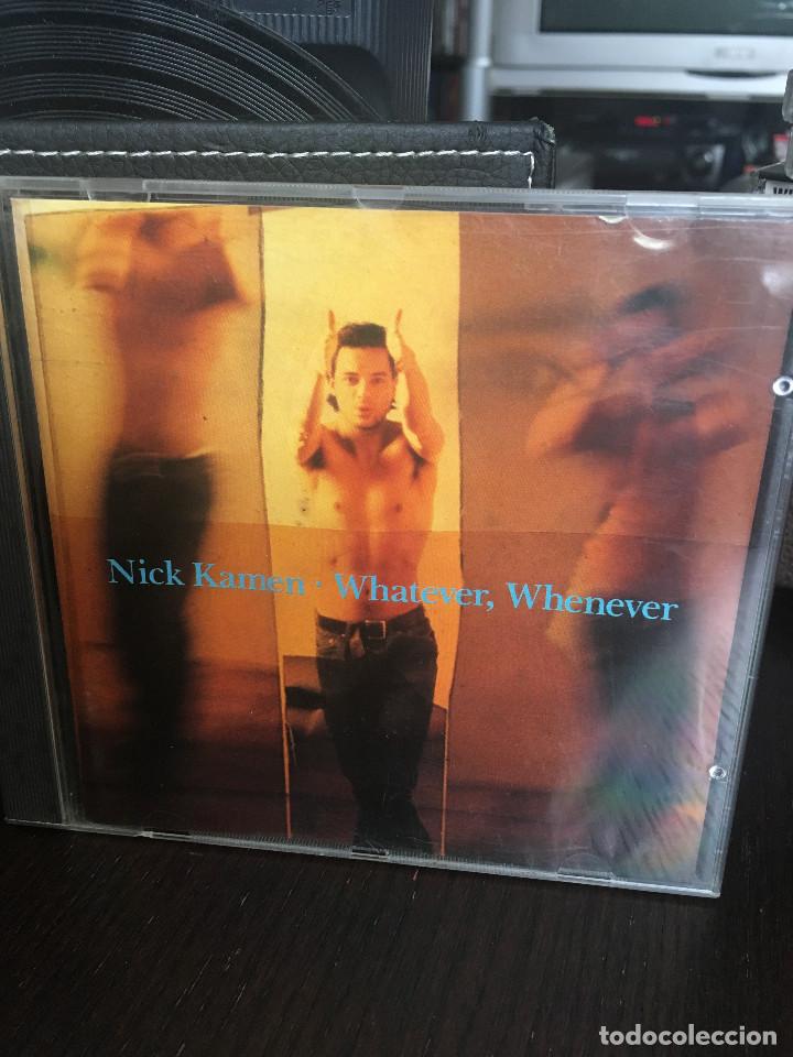CDs de m&uacute;sica: NICK KAMEN WHATEVER WHENEVER CD - Foto 1