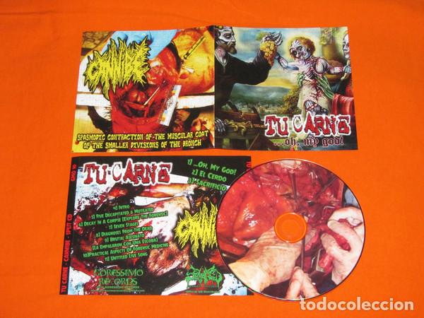 CDs de m&uacute;sica: Tu Carne / Cannibe &lrm;- Split CD -GRIND CORE - Foto 1