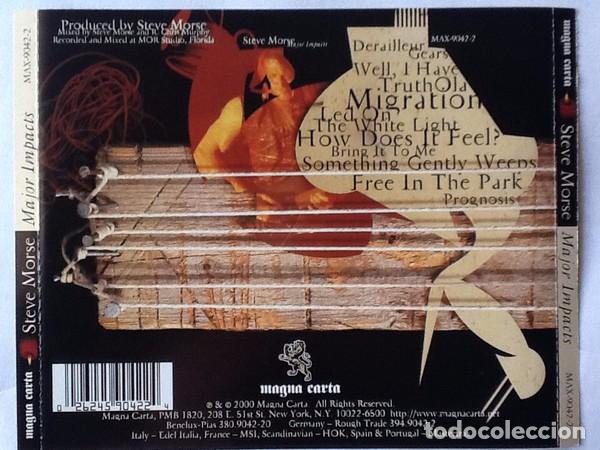 CDs de m&uacute;sica: Steve Morse - Major Impacts - CD - Foto 2