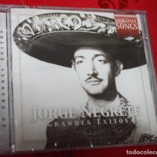 CDs de Música: MUSICA GOYO - CD ALBUM PRECINTADO - JORGE NEGRETE - 20 GRANDES EXITOS - UNICO - UU99 X0922. Lote 97356119