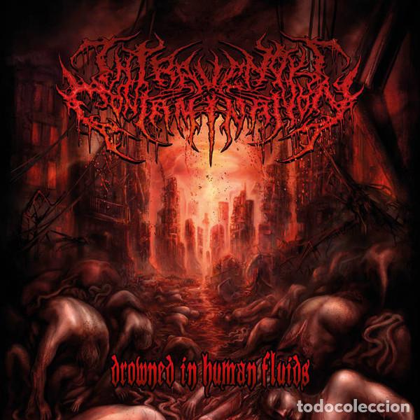 CDs de m&uacute;sica: Intravenous Contamination-- Drowned in Human Fluids--DEATH METAL GRIND CORE