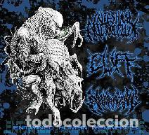 CDs de m&uacute;sica: Intestinal Alien Reflux / Cuff  / Aborning &lrm;- Entwined Human Remnants-GRIND CORE DEATH
