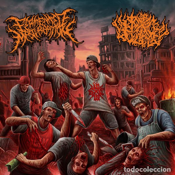 CDs de Musique: Fermented Masturbation / Pit of Toxic Slime -- Misanthropic Urban Disease -DEATH METAL