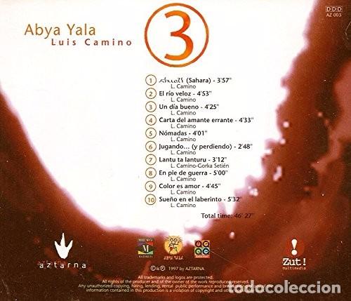 CDs de m&uacute;sica: Luis Camino - Abya Yala - CD - Foto 2