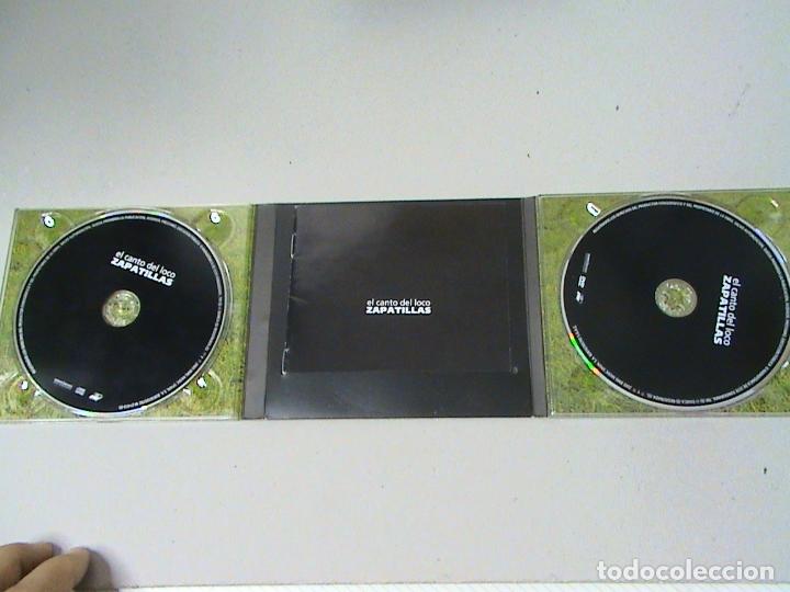 CDs de m&uacute;sica: Zapatillas. El canto del loco. - Foto 2