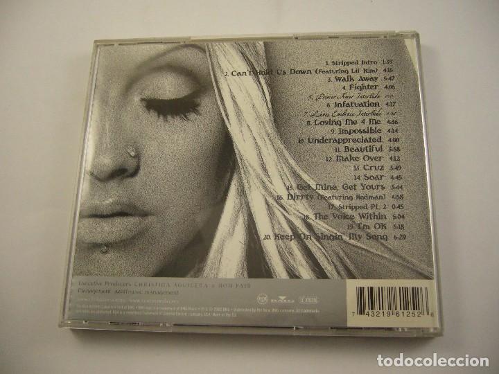 CDs de m&uacute;sica: CD CHRISTINA AGUILERA STRIPPED - Foto 4