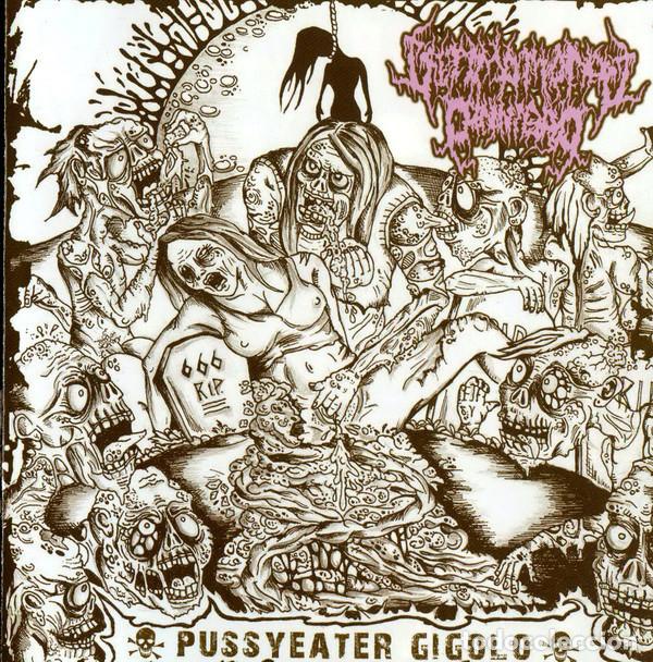 Musik-CDs: Ultimo Mondo Cannibale / Facial Abuse &lrm;-- Pussyeater Gigolo / Fryday -GRIND CORE