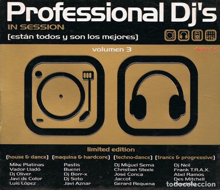 CDs de m&uacute;sica: CD PROFESSIONAL DJ&acute;S VOLUMEN 3 ( 4 CD&acute;S) - Foto 1