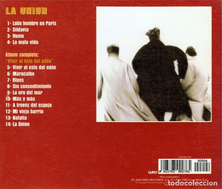 CDs de m&uacute;sica: CD LA UNION &uml;VIVIR AL ESTE DEL EDEN&uml; - Foto 2