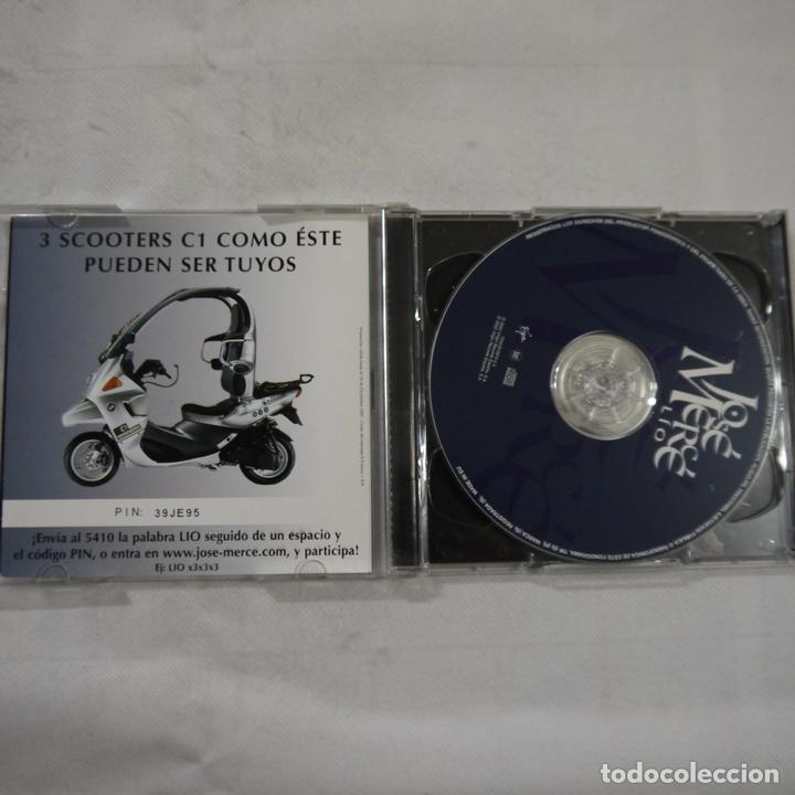 CDs de m&uacute;sica: JOS&Eacute; MERC&Eacute; - LIO - CD+DVD 2002 - Foto 2